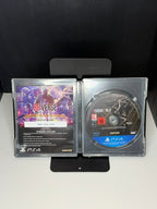 Resident Evil Village SteelBook Edition PS4 open case with disc and RE:Verse voucher insert
