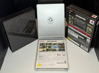 Metal Gear Solid 4 Special Edition PS3 back of outer box, SteelBook and standard case