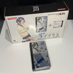 Nintendo 3DS NEW LovePlus+ NEW Rinko Deluxe Limited Edition outer box front showing Rinko Kobayakawa artwork alongside the console