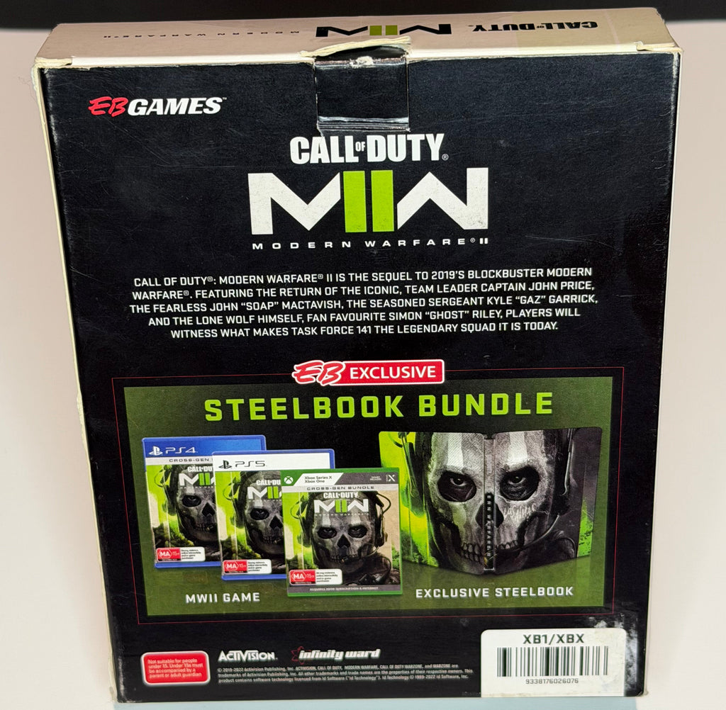 Call of Duty: Modern Warfare II – EB Games Exclusive SteelBook Bundle – Xbox