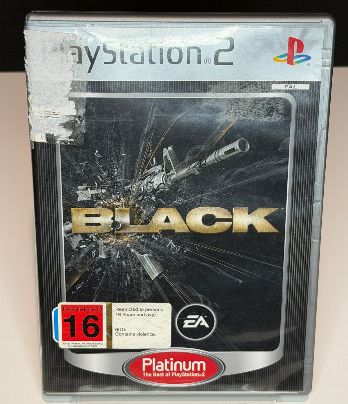 BLACK – Platinum Edition – PlayStation 2