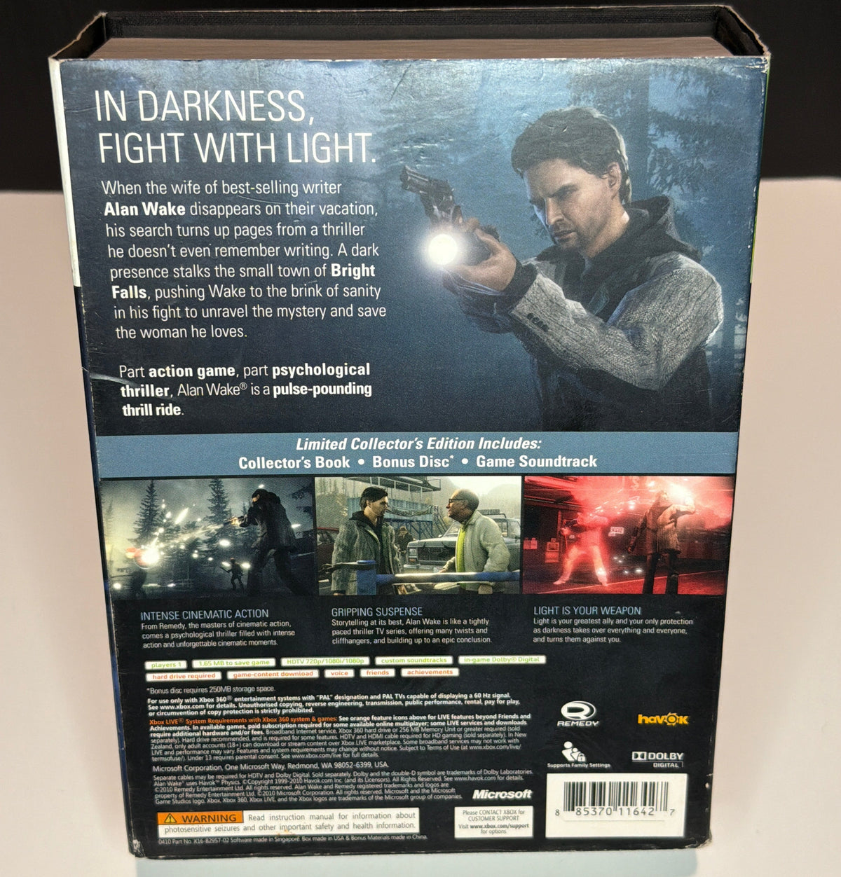 Alan Wake Limited Collector’s Edition – Xbox 360