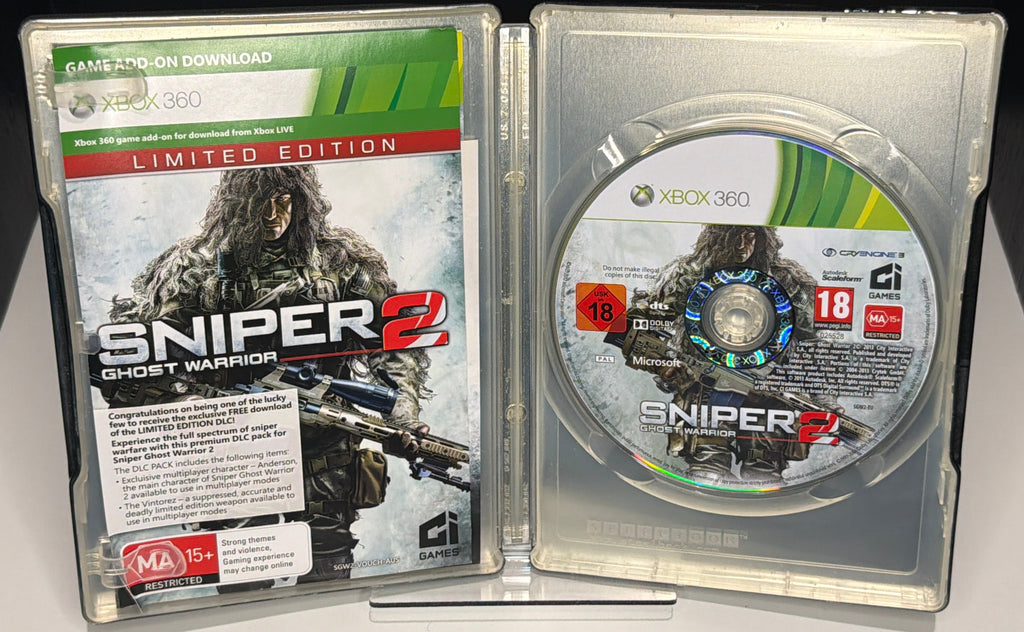 Sniper: Ghost Warrior 2 – SteelBook Limited Edition – Xbox 360