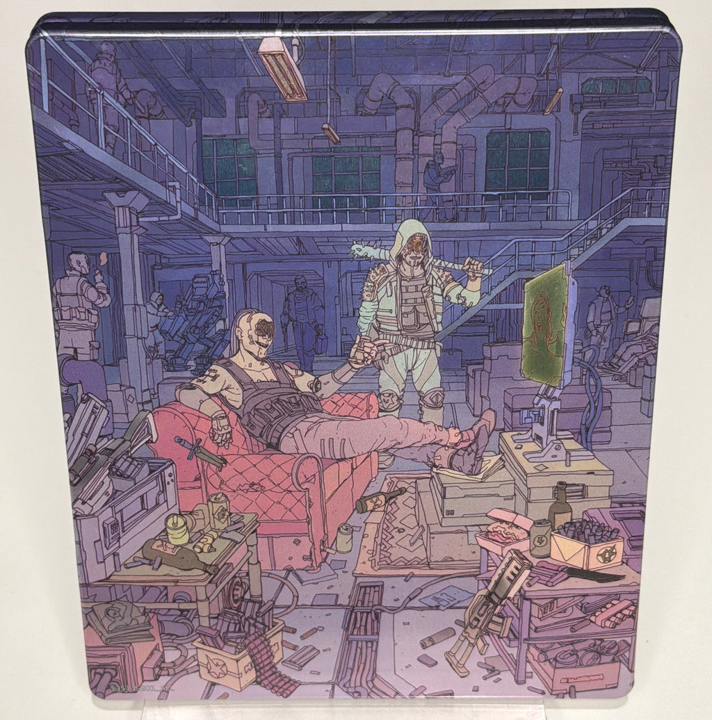 Cyberpunk 2077 – PS4 in SteelBook Case with Physical Extras – PlayStation 4