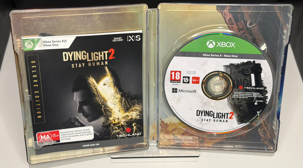 Dying Light 2 Stay Human – Deluxe Edition SteelBook – Xbox Series X / Xbox One