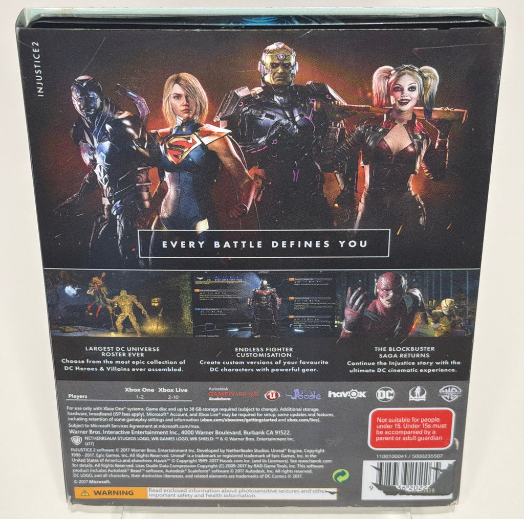 Injustice 2 – Deluxe Edition Steelbook – Xbox One