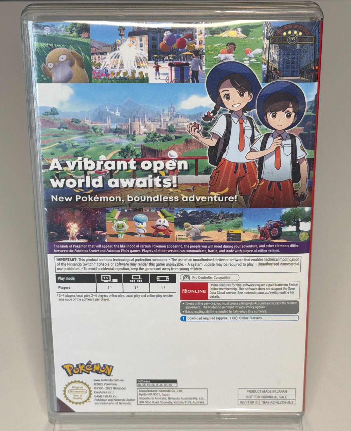 Pokémon Scarlet – SteelBook Edition – Nintendo Switch