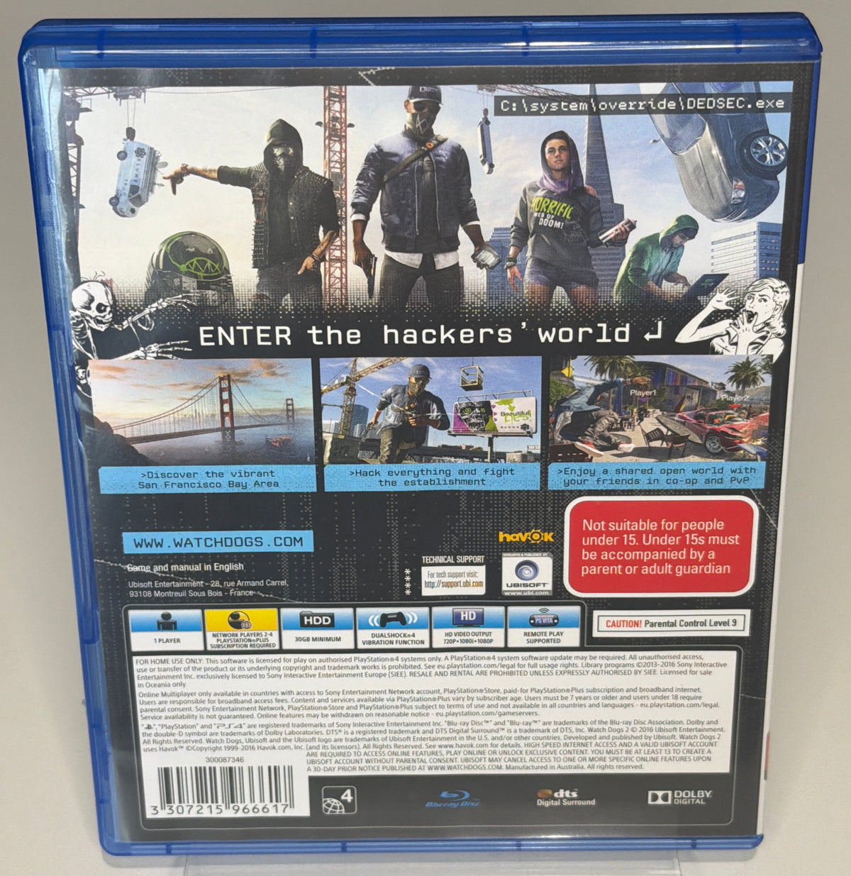 Watch Dogs 2 – Hacker Edition – PlayStation 4