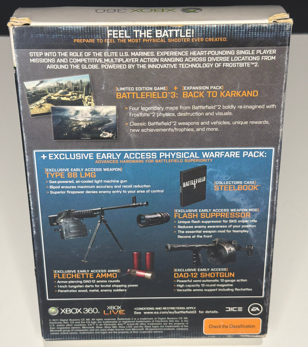 Battlefield 3 – Limited Edition Special Warfare Pack – Xbox 360