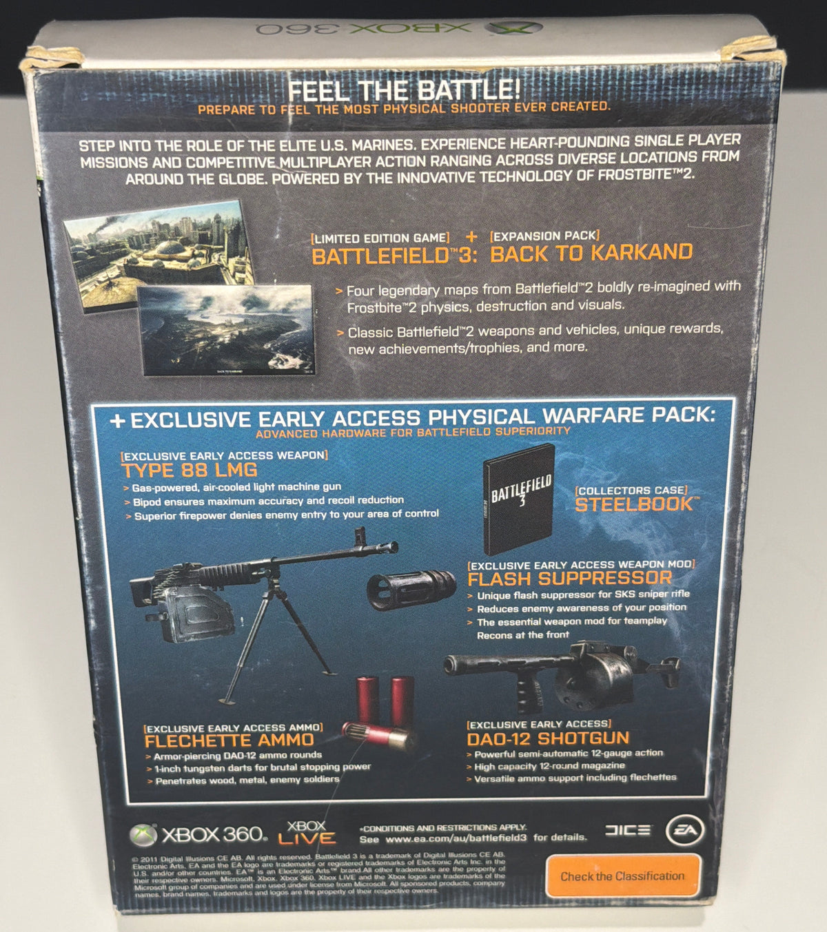 Battlefield 3 – Limited Edition Special Warfare Pack – Xbox 360