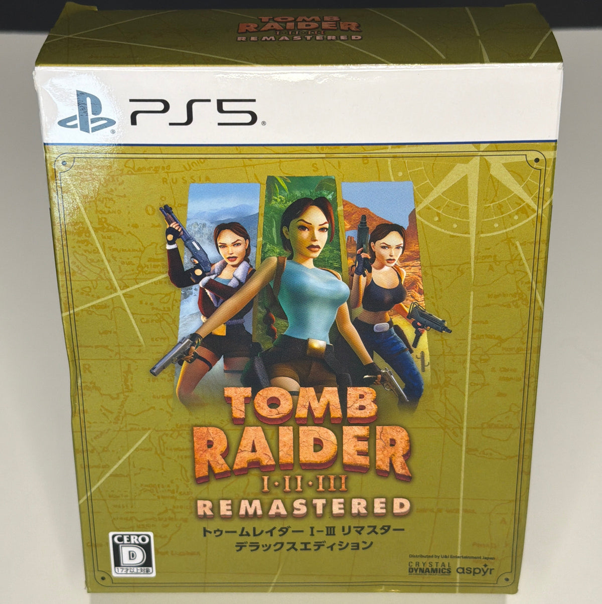 Tomb Raider I-II-III Remastered – Deluxe Edition – PlayStation 5