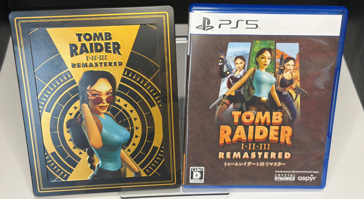 Tomb Raider I-II-III Remastered – Deluxe Edition – PlayStation 5