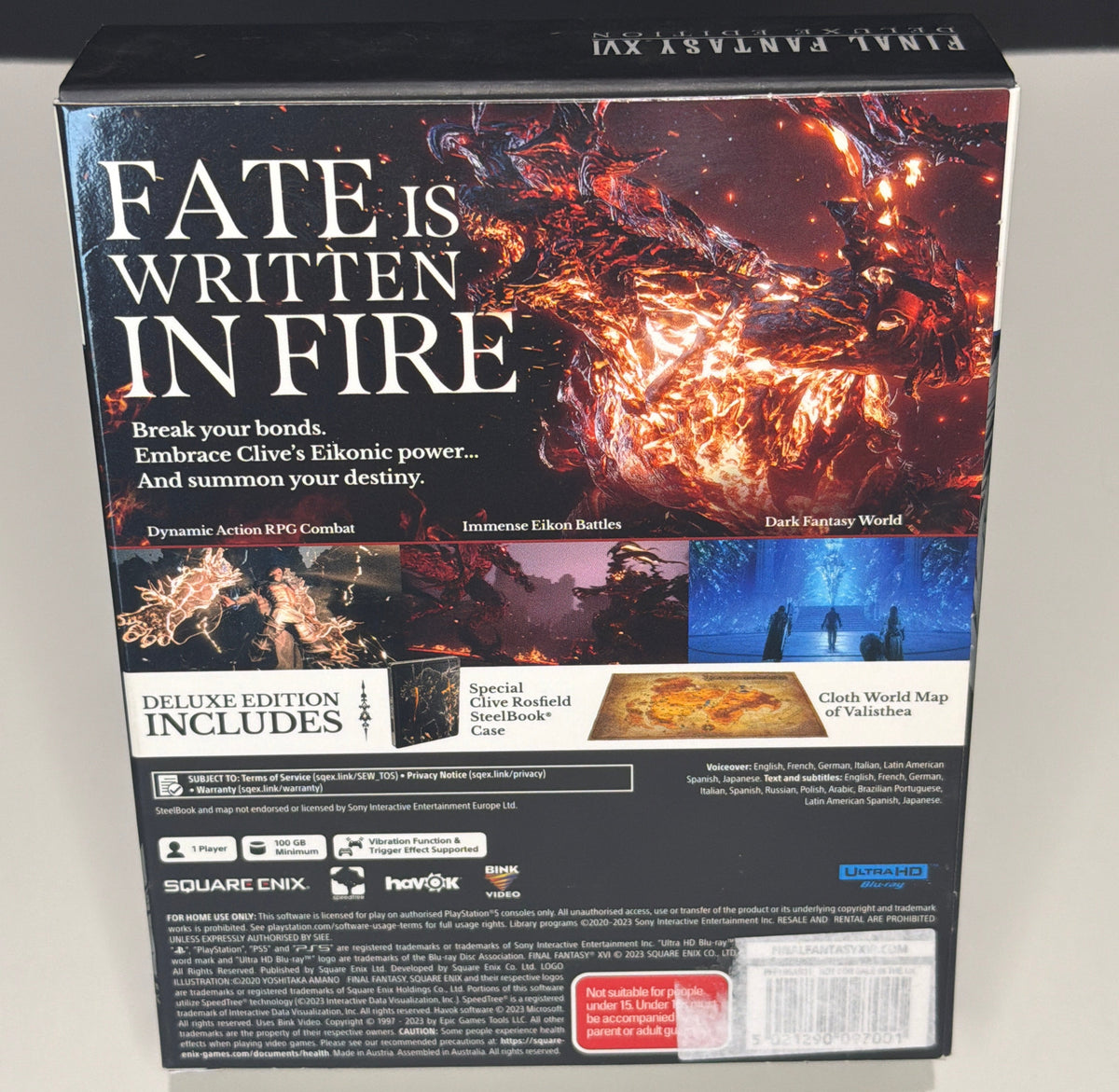 Final Fantasy XVI – Deluxe Edition – PlayStation 5