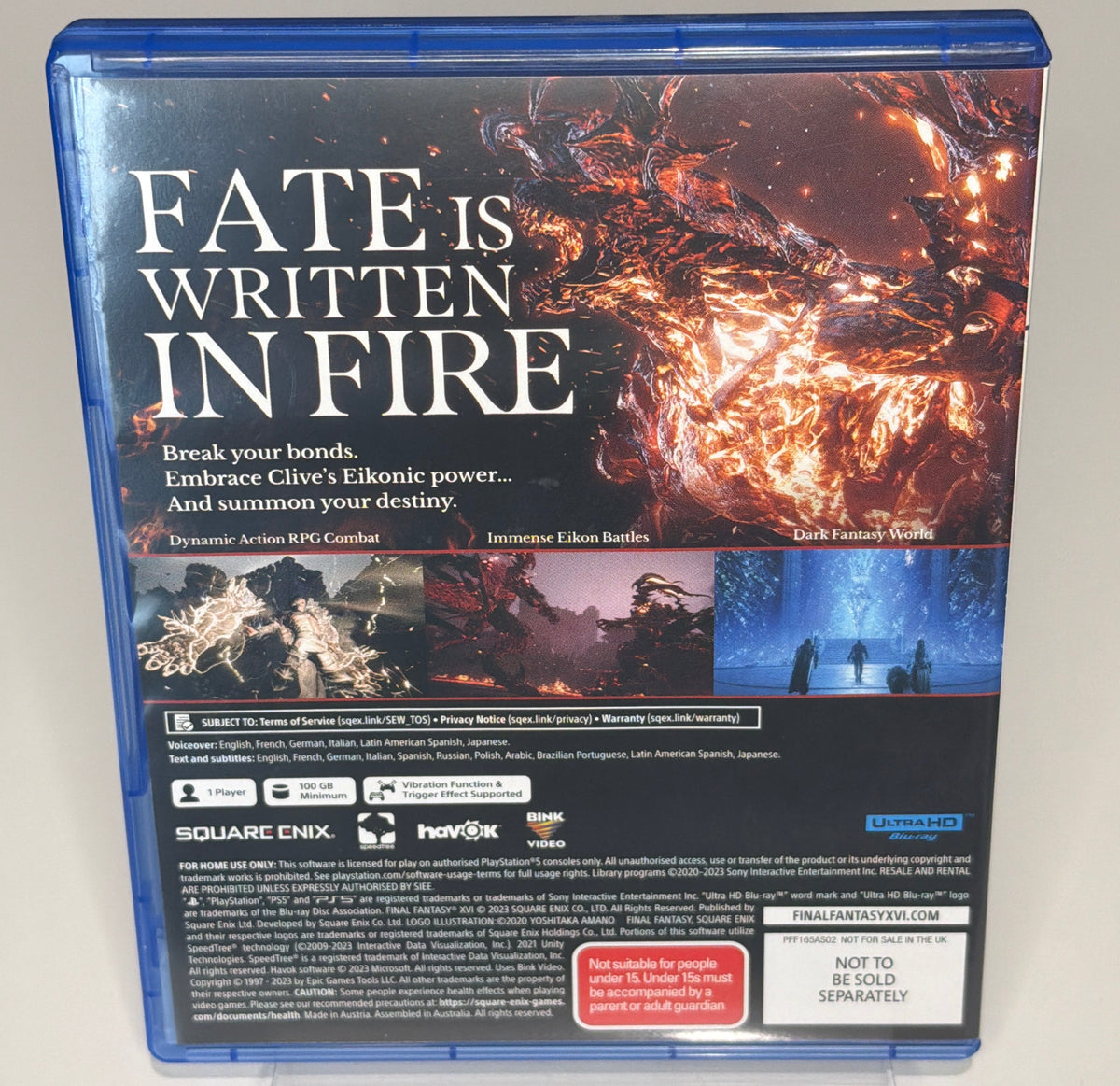 Final Fantasy XVI – Deluxe Edition – PlayStation 5