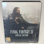 Final Fantasy XV Special Edition SteelBook front - Regis and young Noctis artwork