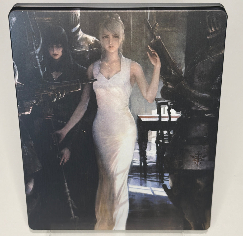 Final Fantasy XV Special Edition SteelBook back - Reclaim Your Throne