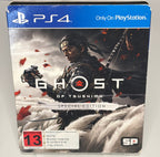 Ghost of Tsushima Special Edition SteelBook back - A Storm is Coming, Special Edition contents listed