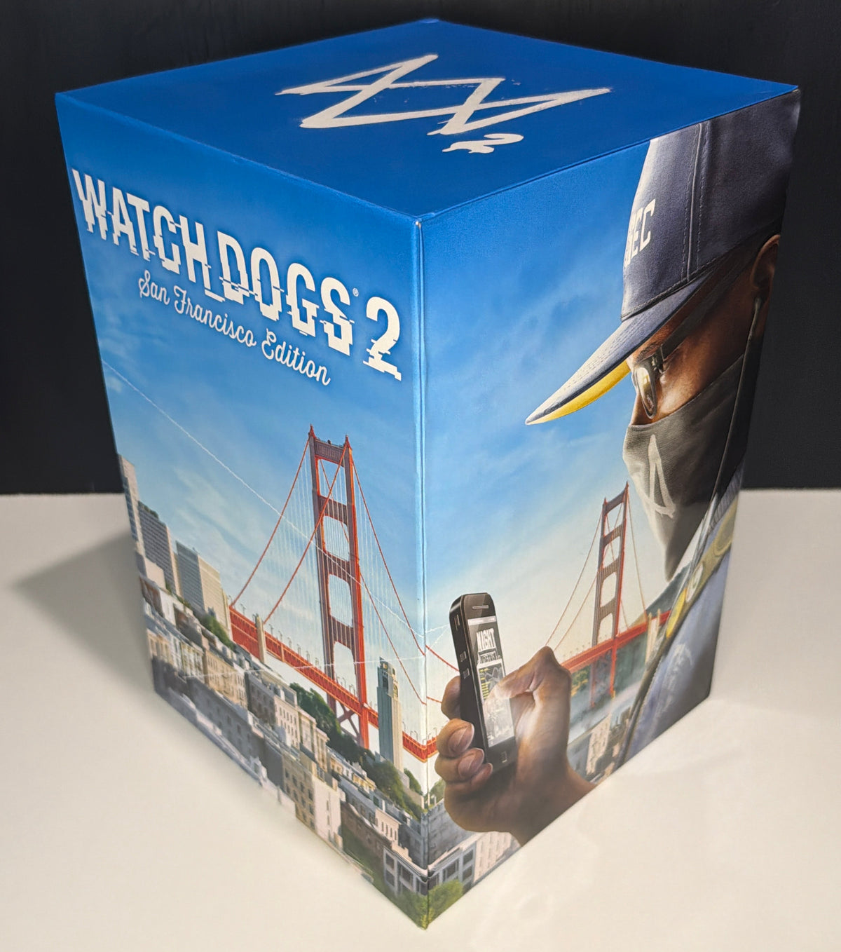 Watch Dogs 2 Xbox One game case front - MA15+ ANZ rating