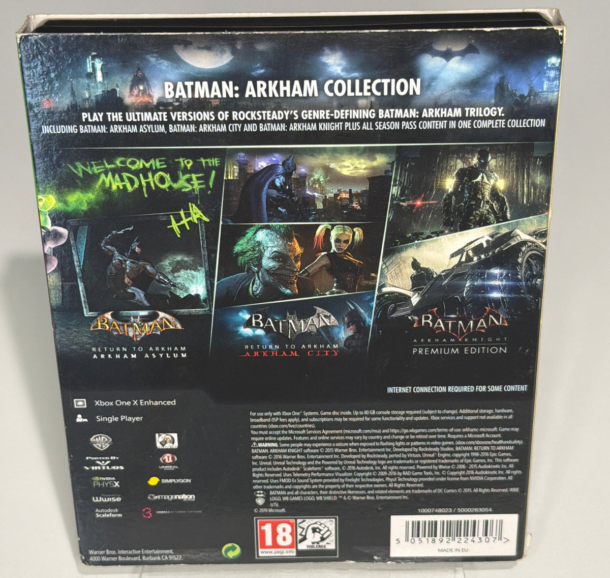 Batman: Arkham Collection – SteelBook Edition – Xbox One