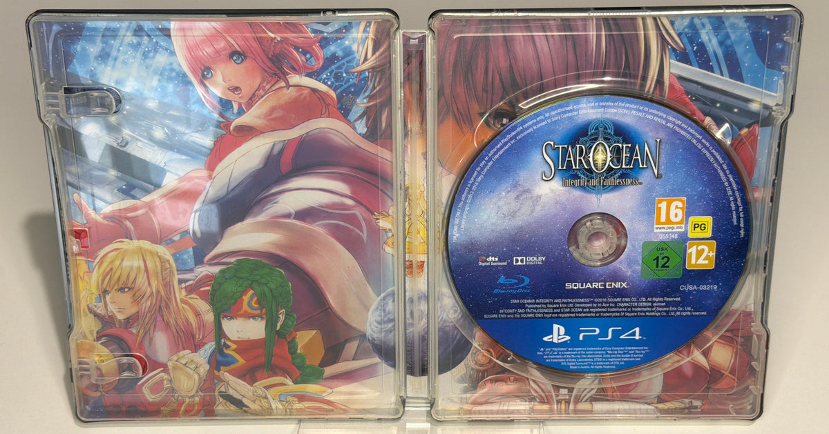 Star Ocean: Integrity and Faithlessness – SteelBook – PlayStation 4
