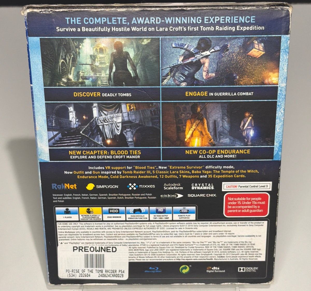 Rise of the Tomb Raider – 20 Year Celebration – Book Edition – PlayStation 4