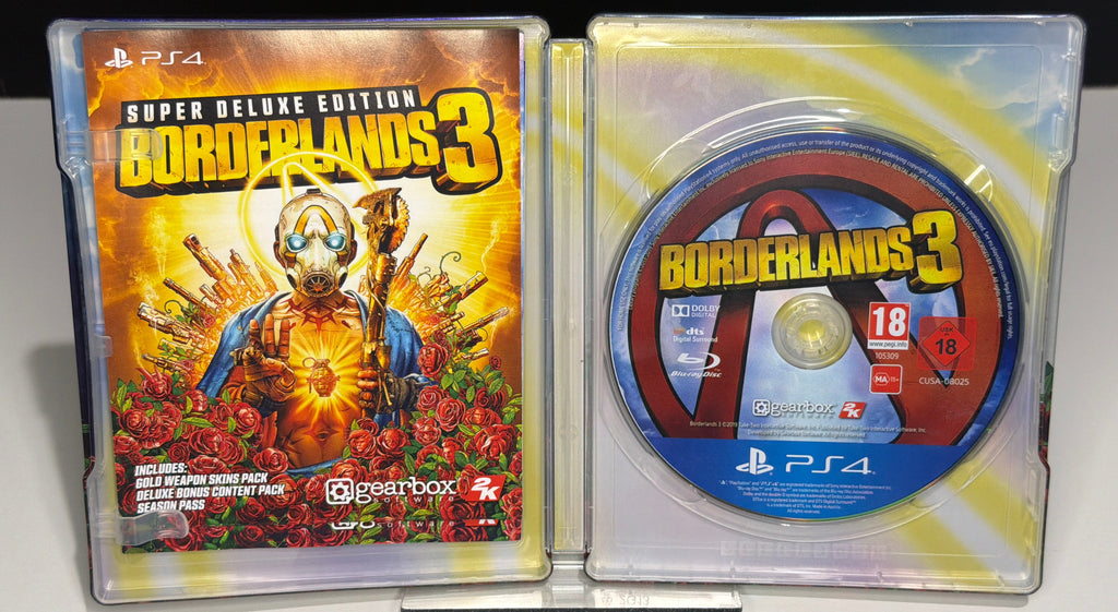 Borderlands 3 – Super Deluxe Edition – SteelBook – PlayStation 4
