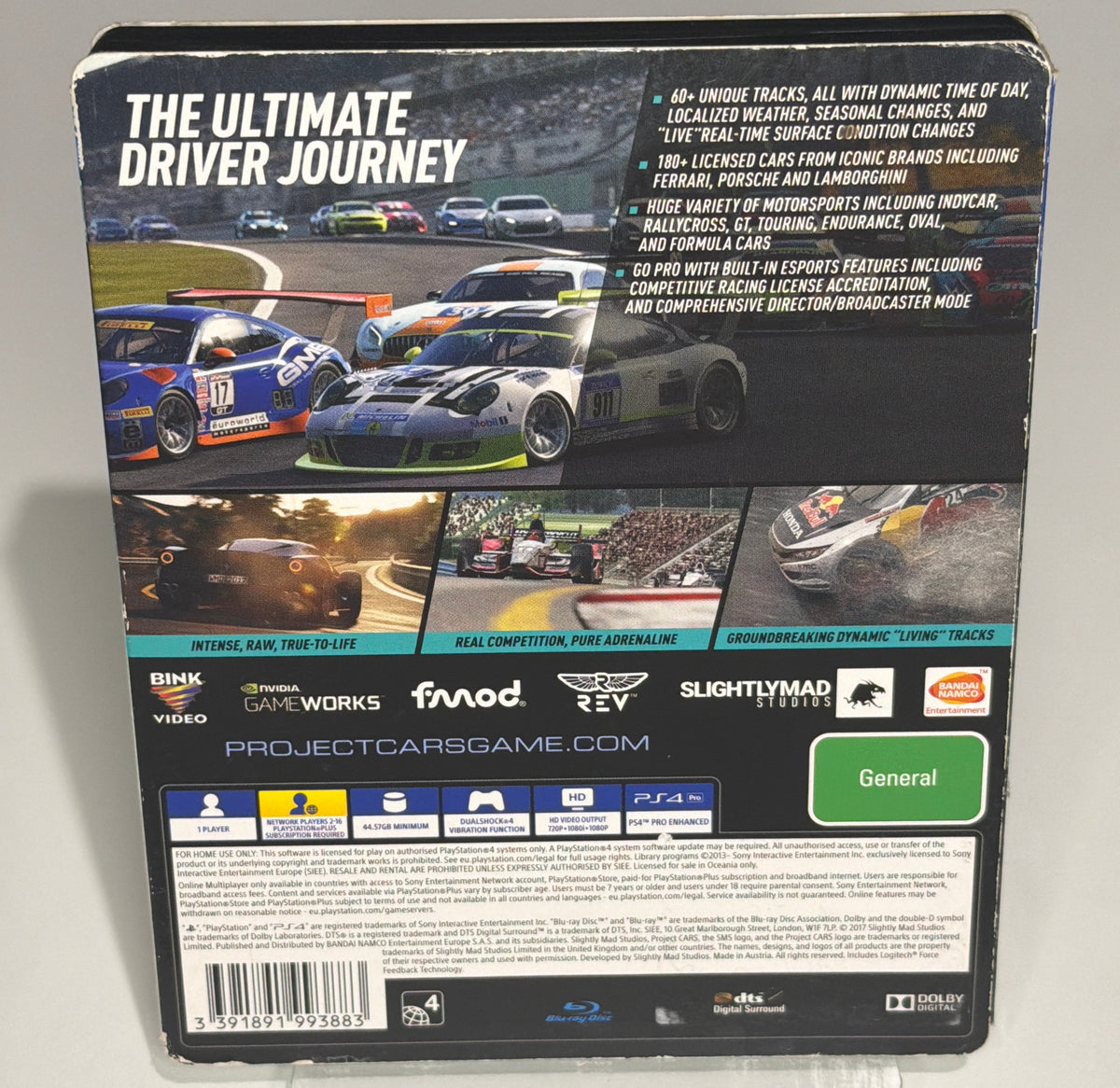 Project CARS 2 – Limited Edition – SteelBook – PlayStation 4