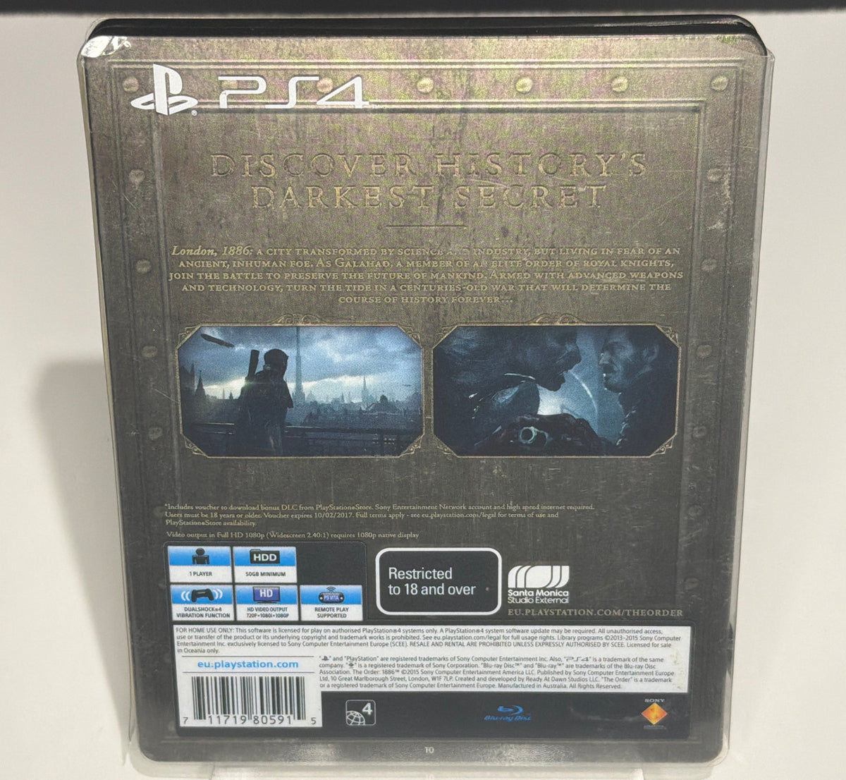 The Order: 1886 – SteelBook Edition – PlayStation 4