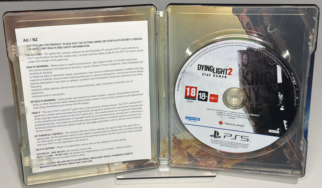 Dying Light 2: Stay Human – SteelBook – PlayStation 5