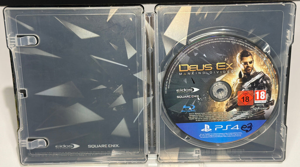 Deus Ex: Mankind Divided – SteelBook – PlayStation 4