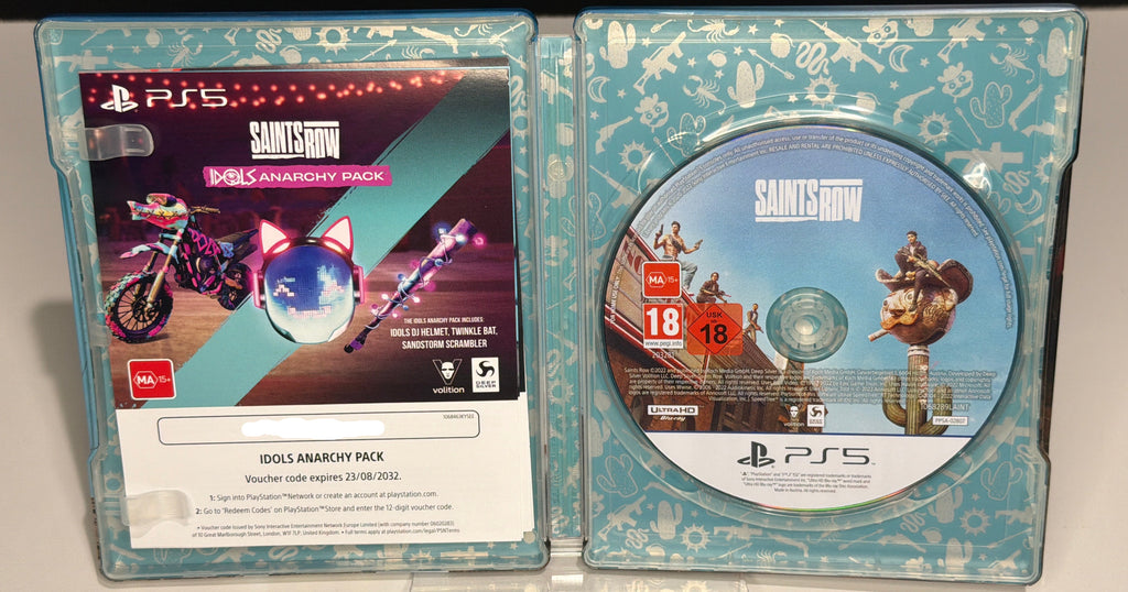 Saints Row (2022) – SteelBook – PlayStation 5