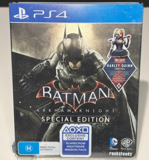 Batman Arkham Knight Special Edition PS4 - SteelBook front (Grade B)