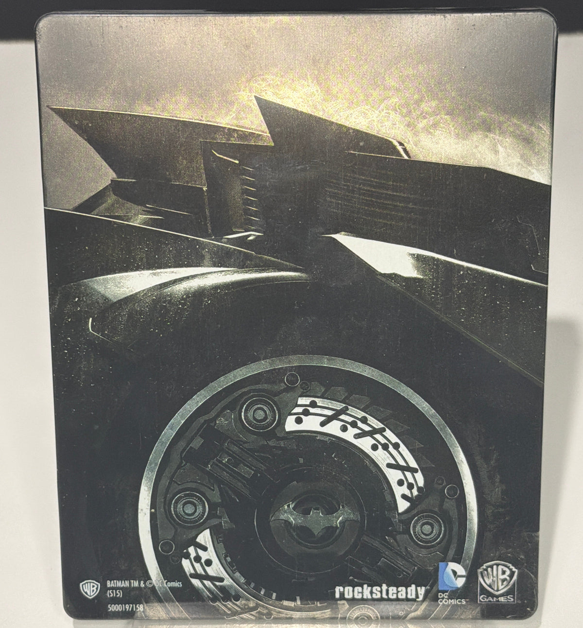 Batman Arkham Knight Special Edition PS4 - disc and Scarecrow Nightmare Missions insert