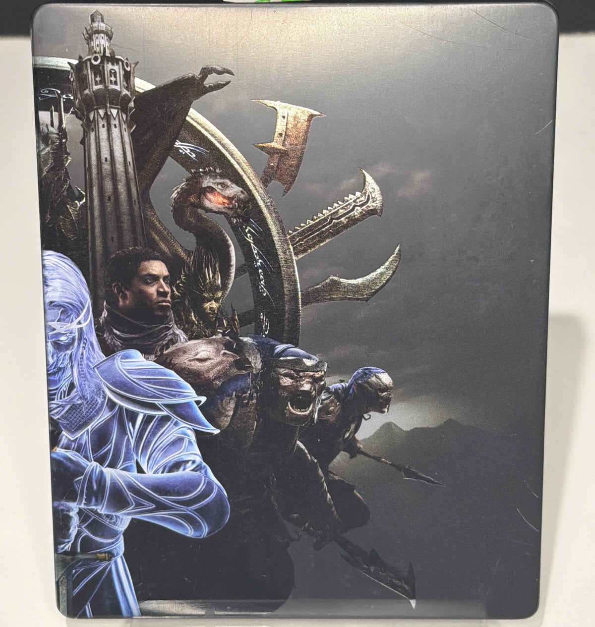 Middle-Earth Shadow of War Silver Edition PS4 - outer sleeve back