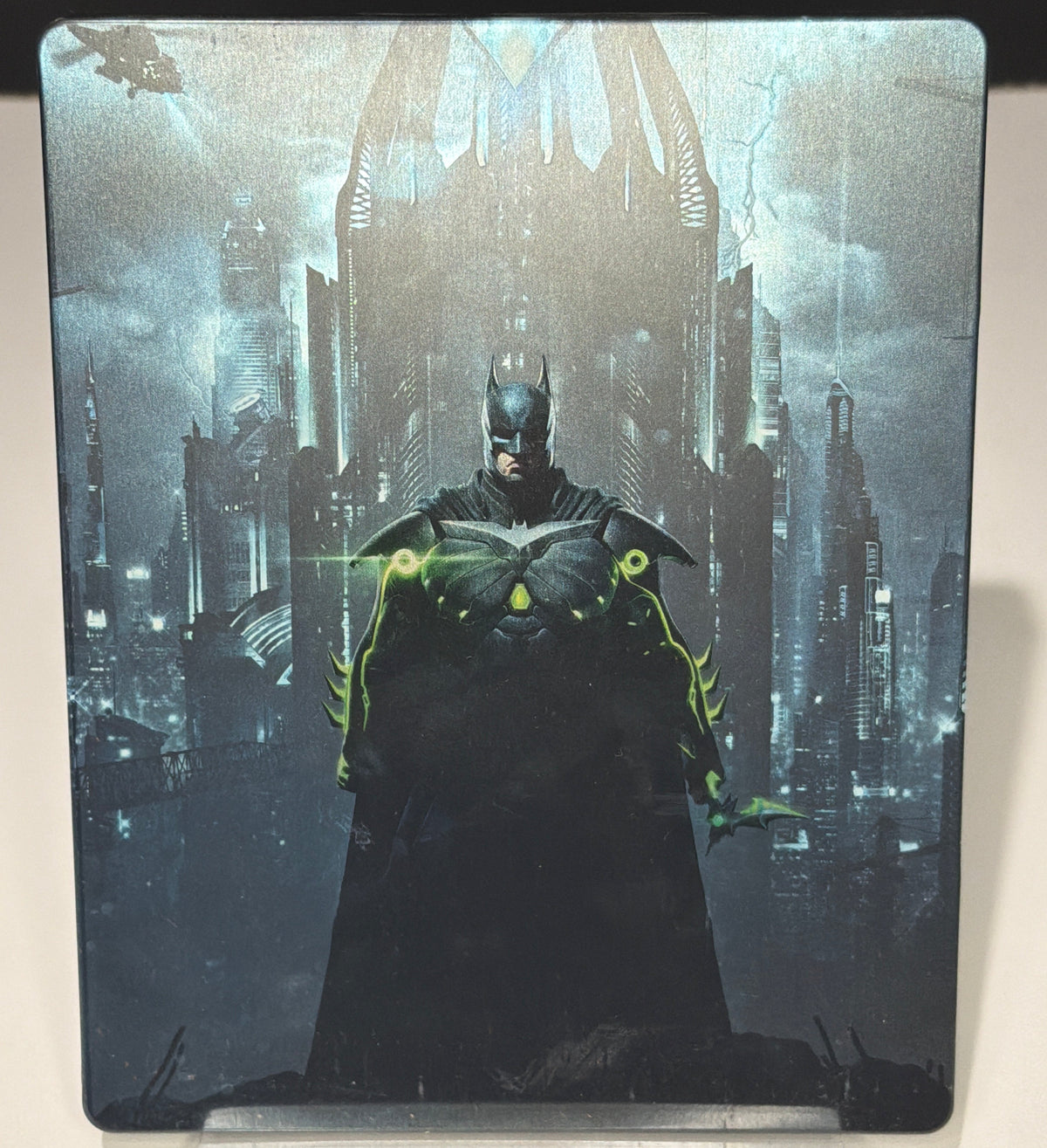 Injustice 2 Ultimate Edition PS4 - outer sleeve front (Grade C, NZ R13)