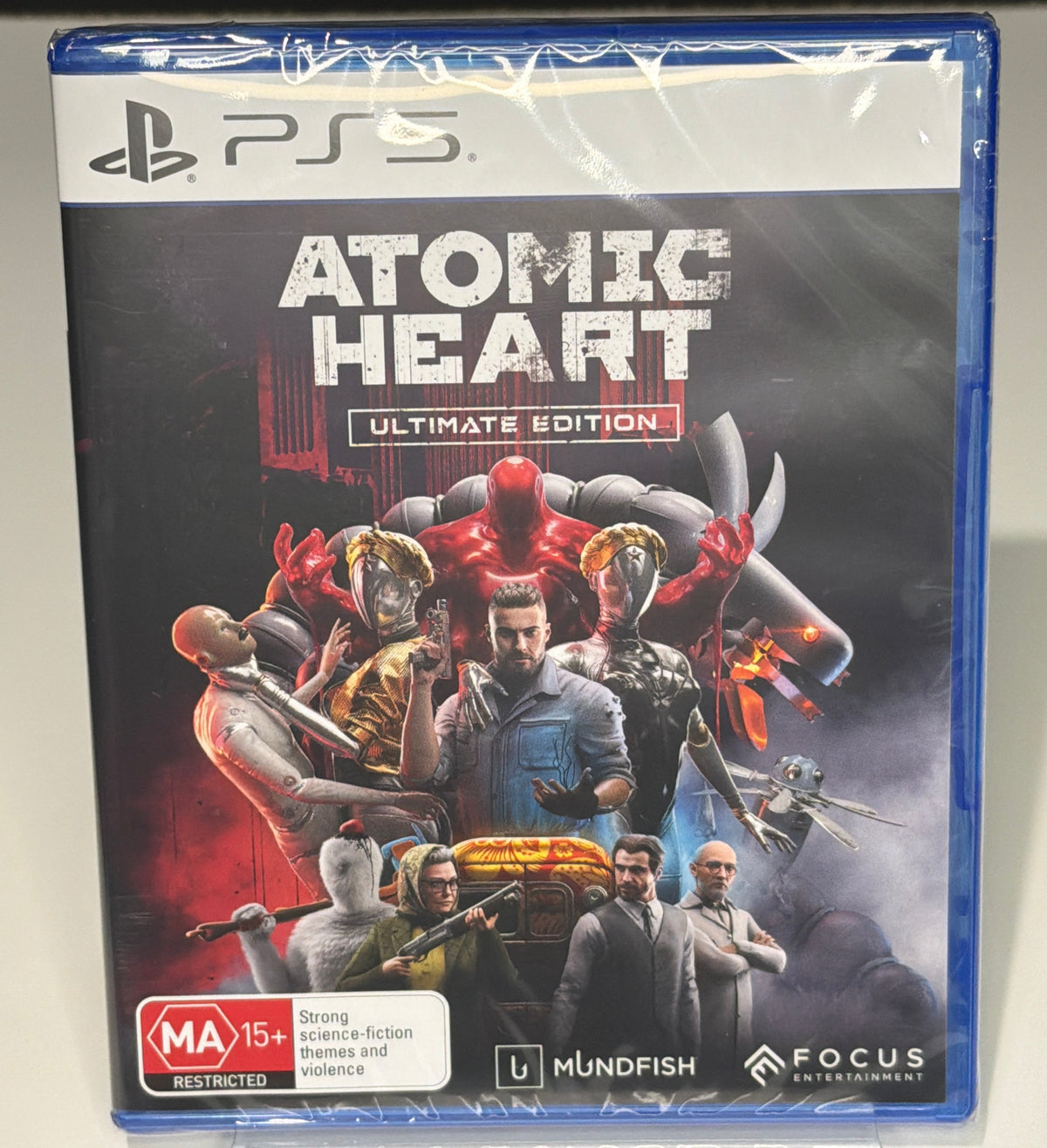 Atomic Heart SteelBook twin robot artwork