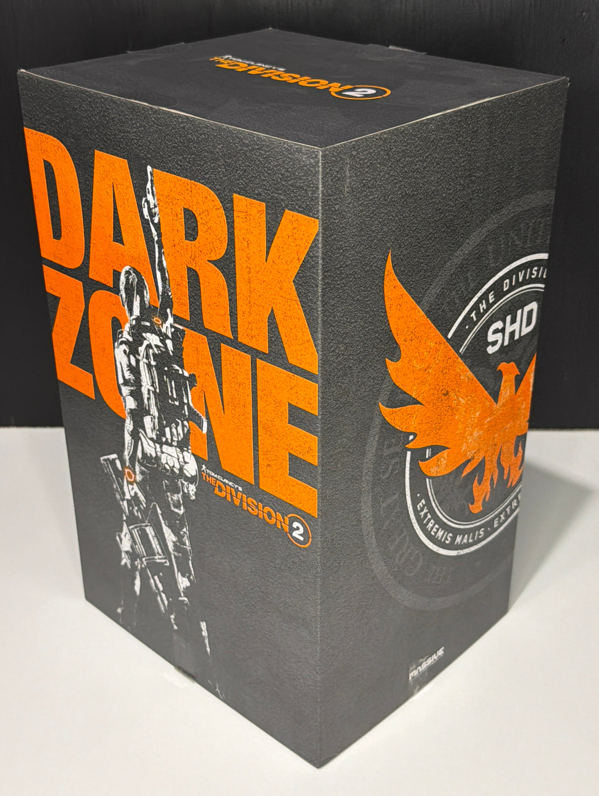 The Division 2 SteelBook front showing surface wear and NZ R16 sticker