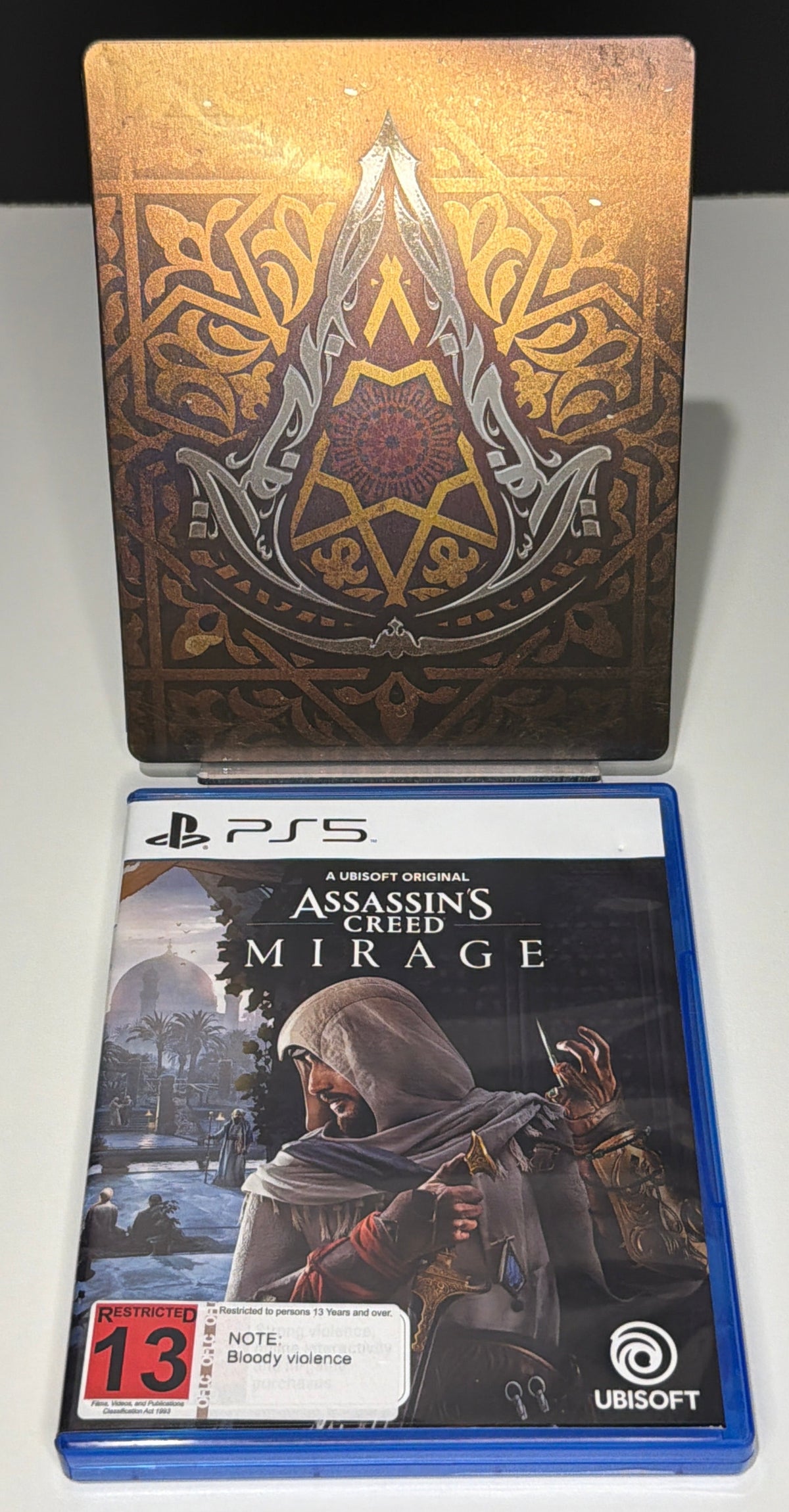 Assassin’s Creed Mirage Collector’s Case outer presentation box