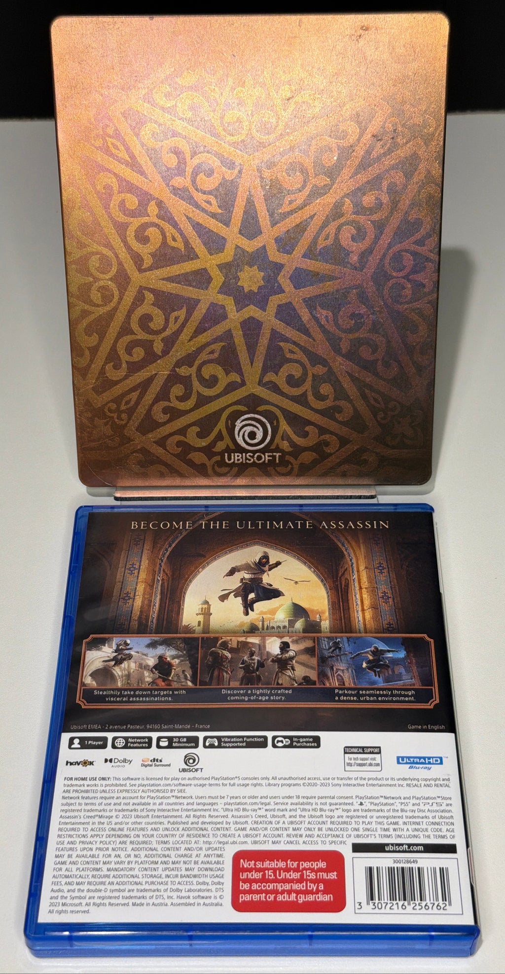 Assassin’s Creed Mirage mini artbook and selected game soundtrack
