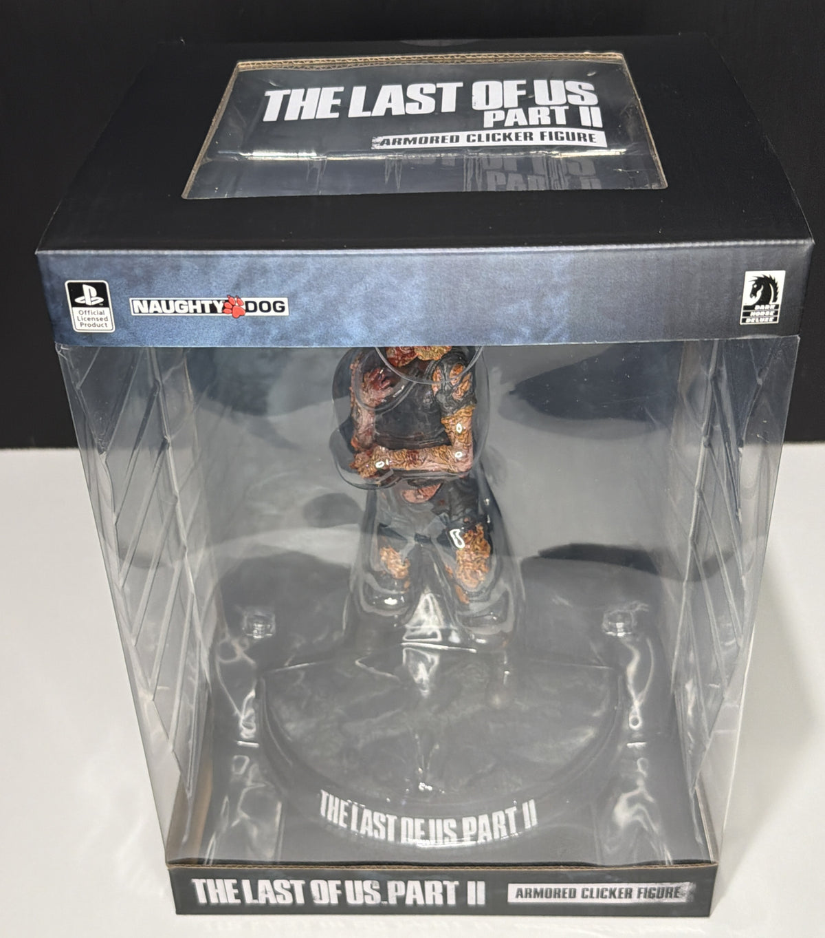Armored Clicker figure packaging viewed from above