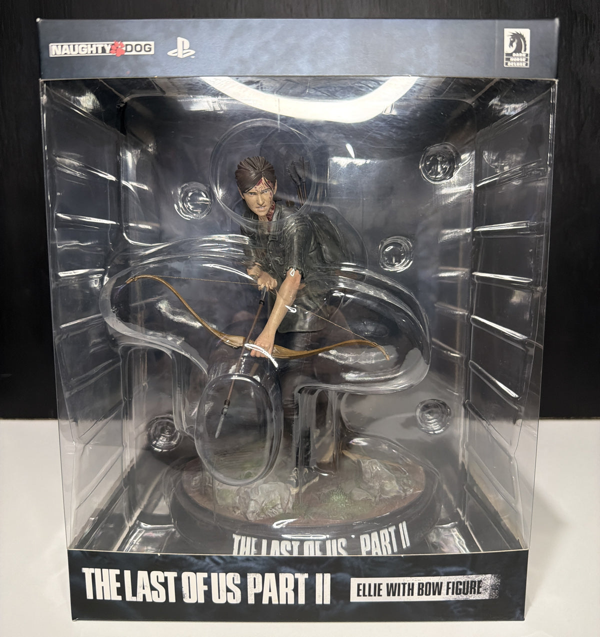 Pre-owned factory-sealed Ellie with Bow figure in original display packaging
